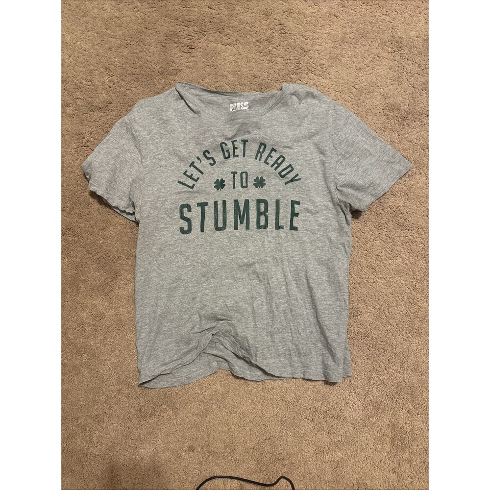 St Patricks Day Party Shirt, 4 Leaf Clover Medium Cotton Blend From Press Labs.